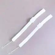 Lot of 2 White Hand Wrist Strap Wristband for Sony PSP 1000 2000 3000 Move