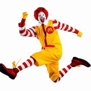 Mcdonald's Cosplay Costume Halloween Carnival Adult XL