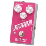 New Greer Amps Lightspeed Organic Overdrive - Pink/White 787650