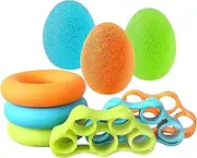 Finger Stretcher,Wrist Strengthener - Hand Finger Exerciser Grip Strength Trainer Forearm Workout Stretcher Stress Relief Ball for Men