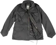 Mil-Tec US Field M65, textile jacket , color: Black , size: XL