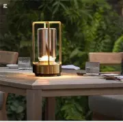 Portable Metal Table Lamp for Indoor/Outdoor ,Rechargeable Cordless LED Lamp,...
