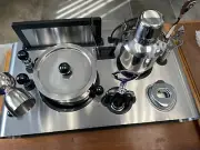Cocktail Maker 17-pc Set Shaker Mixer Stainless Steel Bartender Bar Drink Making