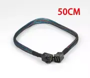 Internal High Density Mini SAS HD SFF-8643 to SFF-8643 36Pin SAS Cable 50CM