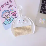 Kawaii Cinnamoroll A Desktop Broom Dustpan Set Desk Desk Hygiene Mini Delicate