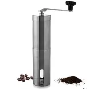 Stainless Steel Ceramic Burr Portable Hand Crank Manual Coffee Grinder Bean Mill