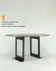 Window Table Leg in Hammer Tone