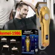 Cordless Professional Hair Clippers Trimmer Kit Men Cutting Machine Barber Salon