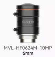 HIKROBOT Industrial Camera Lens MVL-HF0624M-10MP C-Mount 10MP 1/1.8 " 6mm