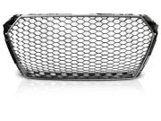 Kühlergrill Frontgrill Style RS for AUDI A4 B9 2015->grau matt AU GRAU48WP XINO