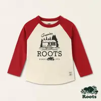 在飛比找momo購物網優惠-【Roots】Roots小童-經典小木屋系列 經典LOGO棒