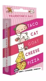Taco Cat Goat Cheese Pizza Valentine's Day Edition New
