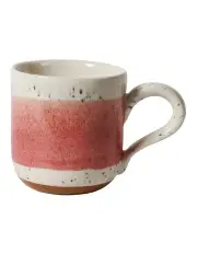 [Robert Gordon] Solace Mediterranean Clay Mug With Reactive Glaze 350ml in Pink