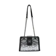 Fashion Serpentine Women Shoulder Messenger Bag PU Leather Snake Print Chain Totes Female Retro Travel Crossbody Handbag