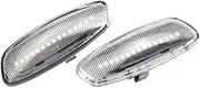 Dynamic Turn Signal Blinker Side Marker Fender Light For Peugeot 207 308 3008 5008 RCZ For Citroen C3 C4 C5 DS3 DS4(Dynamic Crystal Type)
