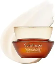 [Sulwhasoo] Concentrated Ginseng Renewing Cream: Travel Sized Cream to Hydrate, Visibly Firm, and Visibly Soften Lines & Wrinkles, 0.33 fl. oz.