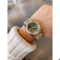 在飛比找Yahoo!奇摩拍賣優惠-二手全新勞力士Rolex日誌系列 綠水鬼精鋼機械錶 瑞士石英