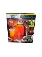 Sharper Image 12 Pc Pale Ale Home Brewing Kit 1 Gal Glass Fermenter & Hops