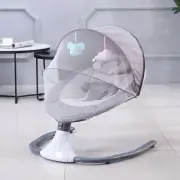 Baby Gift Electric Baby Bassinet Baby Swing Bed w/Lullaby Baby Product with Net