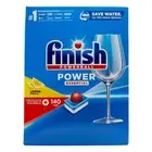 140pc Finish Dishwasher Tablets Powerball Kitchen Dish Cleaner Lemon Sparkle