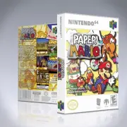 Nintendo 64 Case - NO GAME - Paper Mario