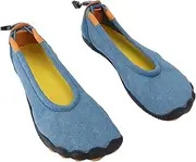[EVTSCAN] Water Shoes Quick Dry Breathable Anti Slip Rubber Nylon Stretchy Beach Shoes for Surfing Swimming Diving