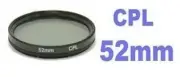 52mm CPL C-PL CIRCULAR POLARIZER FILTER PENTAX K200D k200 k100 k10d k11d k1100d