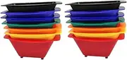 Healeved 2 Sets 7pcs Hair Dye Bowl for Salon Hair Mixing Bowl Mixology Kit Hair Dye Bowl with Scale Hair Coloring Tool Hair Colour Bowl Hair Coloring Bowl Hair Dye Mixing Bowl Colorful