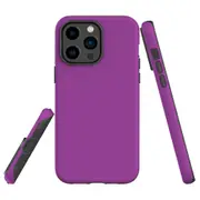 For iPhone 14 Pro Case Tough Protective Cover, Purple