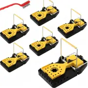 KERLJO Rat Trap, Mouse Traps， Mice Traps for House Indoor Outdoor， Reusable Mous