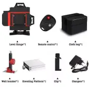 16/12 Lines 3D4D Laser Level green line SelfLeveling 360 Horizontal And Vertical