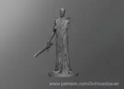 Dogai Demon Zombie Undead Monster Manual 28mm Scale DND D&D Miniature SB