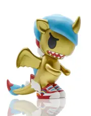 NEW tokidoki tokidoki Megalocorno Sofubi (Gold) Collectible Art