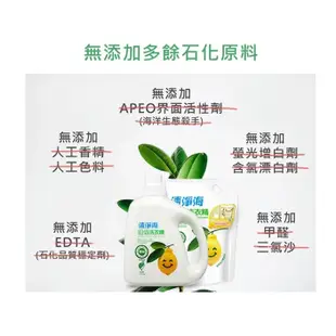 清淨海 環保洗衣精補充包1500ML 洗衣精 環保洗衣精 ((環保標章))