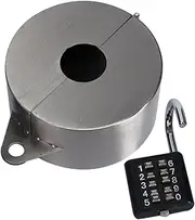 Kisangel 1Set Outdoor Lock Cover Durable Water Spigot Protection with Lock for Garden Hose Security Prevents and Splashing