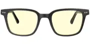 Gunnar MUIR Blue-Light Block MUR-12301 Men's Glasses Black Size 50 - Private Health Rebate - Blue Light Block Available