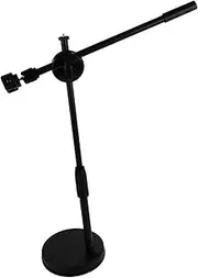 ULDIGI Tabletop Camera Mount Stand for Phone Overhead Tripod for Recording Podcasting and Photography Rotation Stable Base for Desktop Use