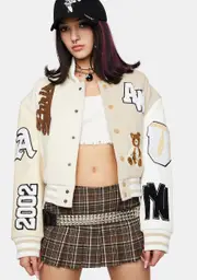 [AZALEA WANG] Reula Varsity Jacket