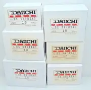 100pcs Daiichi DX Shinkai High Carbon Bait Circle Hooks Fishing Choose Your Size