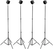 Skywin VR Tripod Stand (4 Pack), Base Station Mount for SteamVR 2.2, Sensor Stand and Oculus Rift Constellation - Compatible with VR Sensors