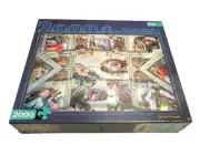 Sistine Chapel Ceiling 2000 Pc Puzzle Buffalo Games Michelangelo SEALED