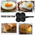 4 Hole Omelet Pan Burger Egg Pancake Maker Bakelite Eggt.1} Poached Frying V1W8