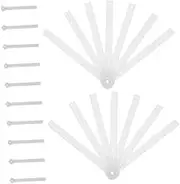 ULTECHNOVO 12pcs DIY Folding Fan Kit Handheld Fan Ribs Sturdy Plastic Frame for Craft Projects Educational Activities