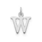 10KW Cutout Letter W Initial Charm