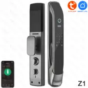 WIFI Remote Unlock Temporary Password Fingerprint Magnetic Card Smart Door Lock