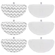 6 Pack 1940 Bissell Steam Mop Pads for Bissell PowerFresh Steam Mop 1806 1544...