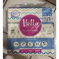 在飛比找蝦皮購物優惠-Hello 日式手感擦臉紙巾180抽/單包售