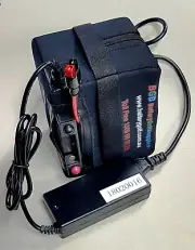 Lithium BGB LiFePO4 12.8V 22Ah Golf Battery & 4A Automatic Lithium Charger