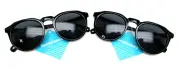 2 Pack Women's Black Sunglasses FF 22 06 BLK FWG 100% UV Protection