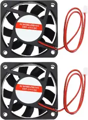 2Pcs 5V 6015 Brushless Fan 6015 5V DC Brushless Cooling Fan Accessories Camera I